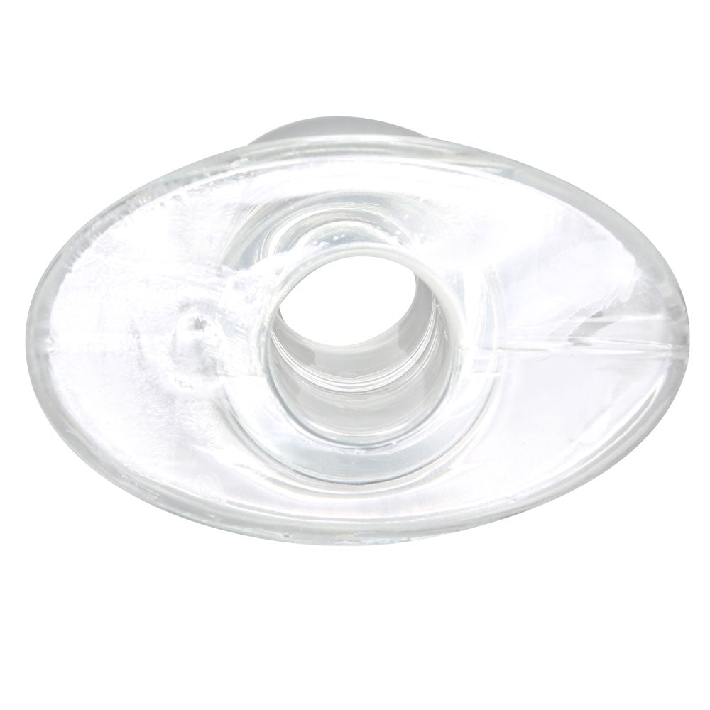 Perfect Fit Tunnel Plug Medium Clear Anal Range > Tunnel and Stretchers 2.5 Inches, Male, NEWLY-IMPORTED, Silicone, Tunnel and Stretchers - So Luxe Lingerie