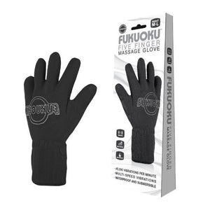 Fukuoku Vibrating Five Finger Massage Glove  Left Hand Sex Toys > Sex Toys For Ladies > Finger Vibrators Both, Finger Vibrators, NEWLY-IMPORTED, Nylon - So Luxe Lingerie