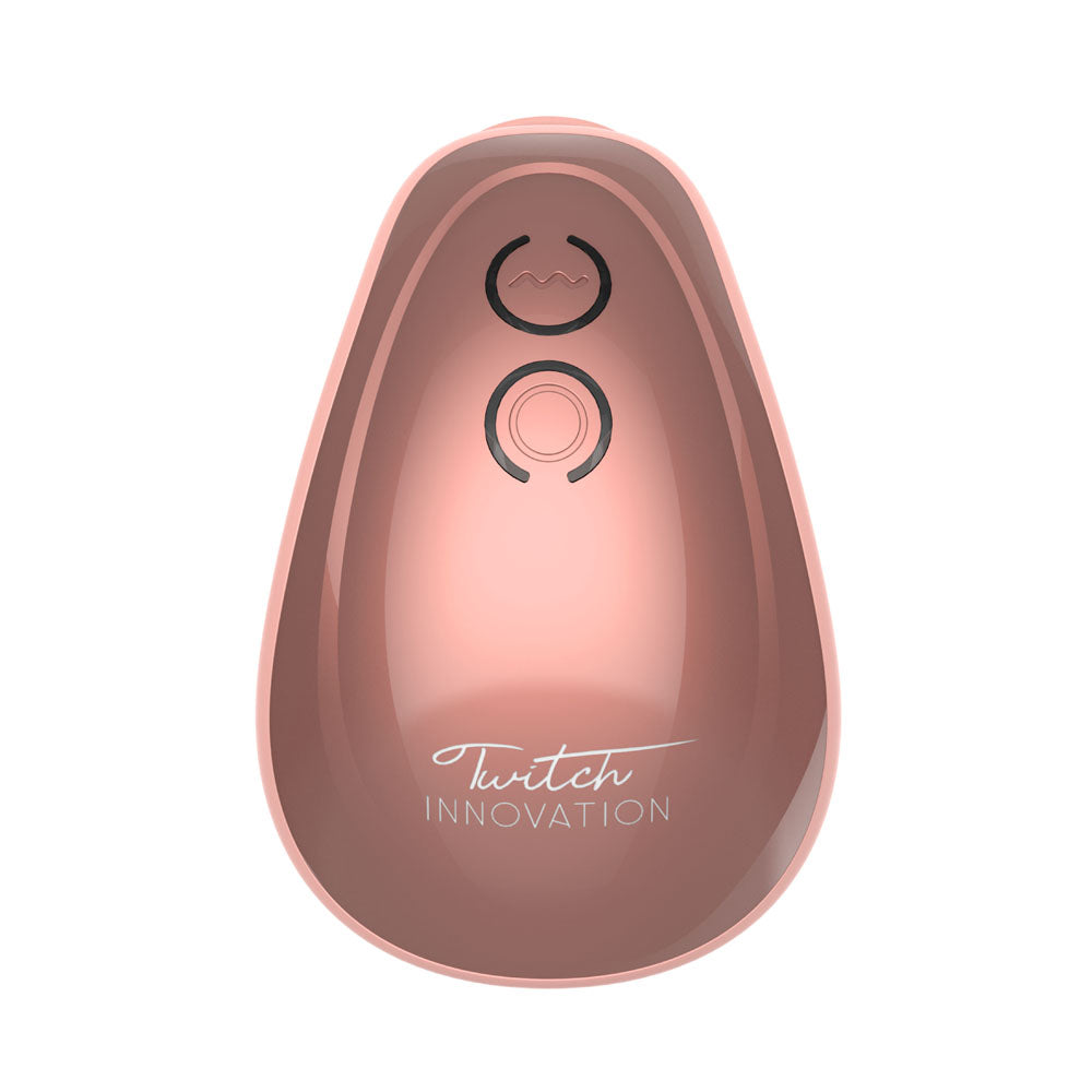 Twitch Rose Gold Hands Free Suction And Vibration Toy > Sex Toys For Ladies > Clitoral Vibrators and Stimulators 4.1 Inches, Clitoral Vibrators and Stimulators, Female, NEWLY-IMPORTED, Silico