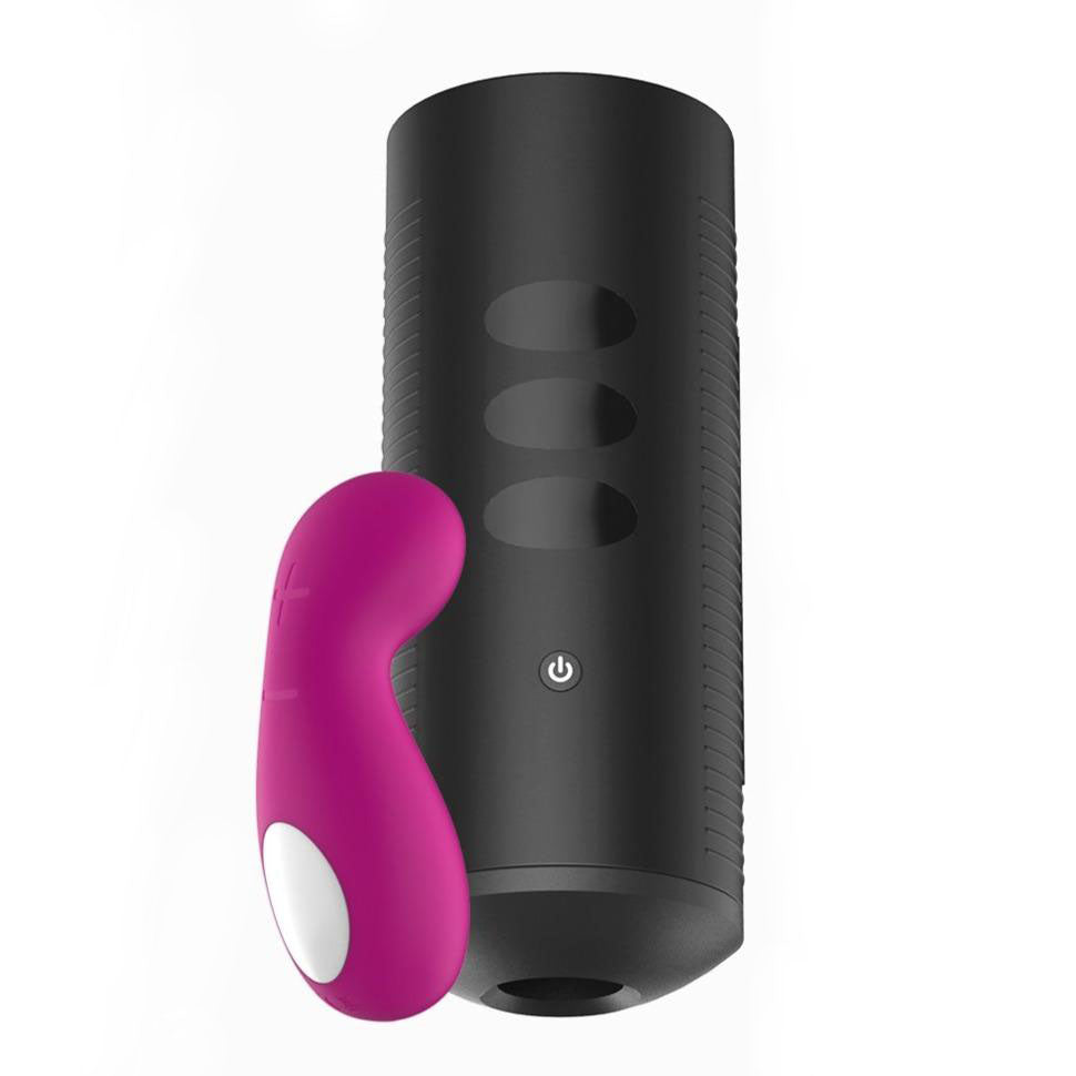 Kiiroo Interactive Couple Set Titan and Cliona > Sex Toys For Men > Vibrating Masturbators Both, NEWLY-IMPORTED, Silicone, Vibrating Masturbators - So Luxe Lingerie