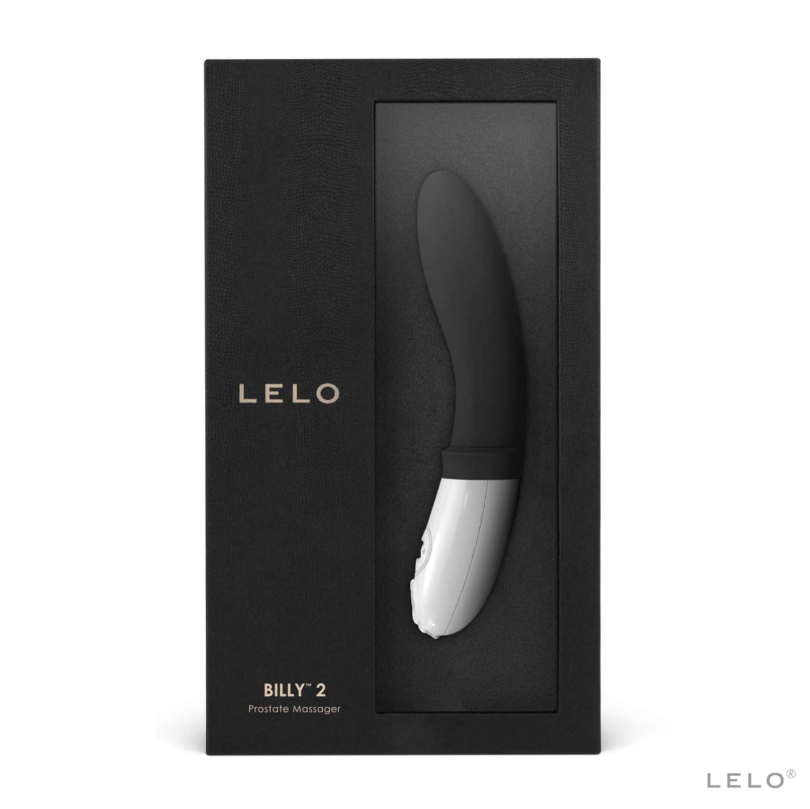 Lelo Billy 2 Deep Black Luxury Rechargeable Prostate Massager > Branded Toys > Lelo 6.5 Inches, Lelo, Male, NEWLY-IMPORTED, Silicone - So Luxe Lingerie