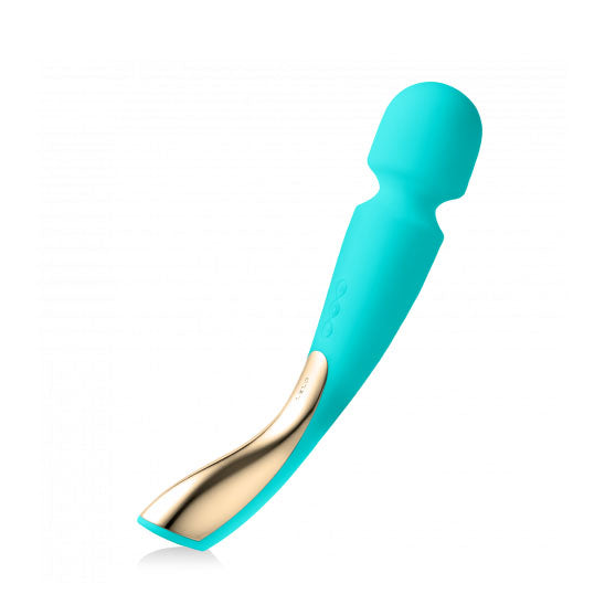 Lelo Smart Wand 2 Large Aqua > Branded Toys > Lelo 13 Inches, Both, Lelo, NEWLY-IMPORTED, Silicone - So Luxe Lingerie
