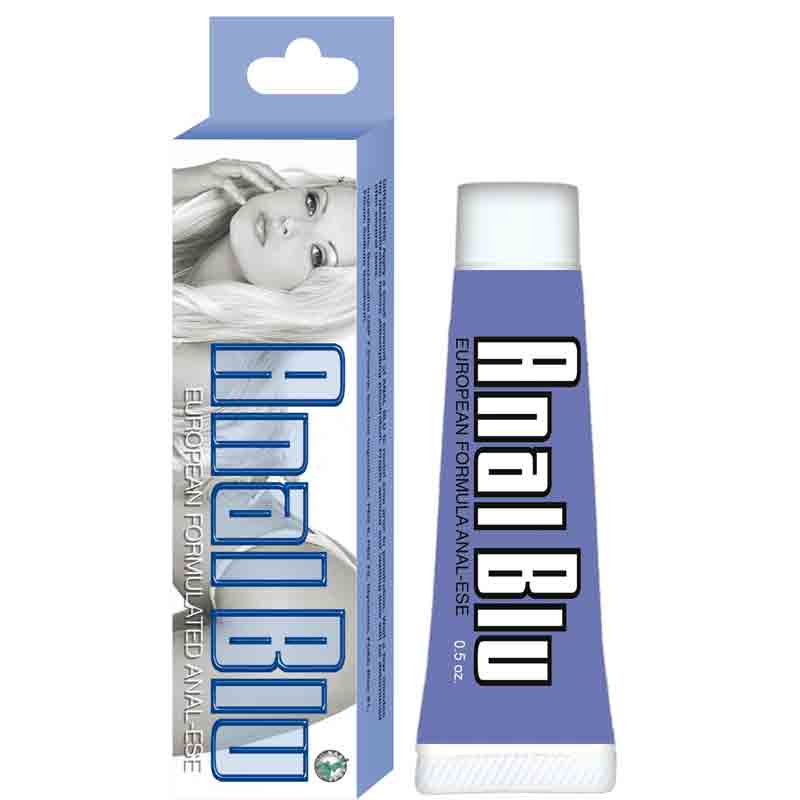 Anal Blue Anal Ease Lubricant Relaxation Zone > Anal Lubricants Anal Lubricants, Both, NEWLY-IMPORTED - So Luxe Lingerie