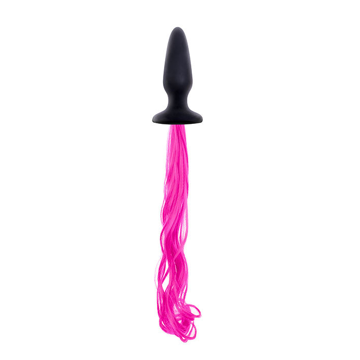 Unicorn Tails Butt Plug Pink Anal Range > Tail Butt Plugs 4.1 Inches, Both, NEWLY-IMPORTED, Silicone, Tail Butt Plugs - So Luxe Lingerie