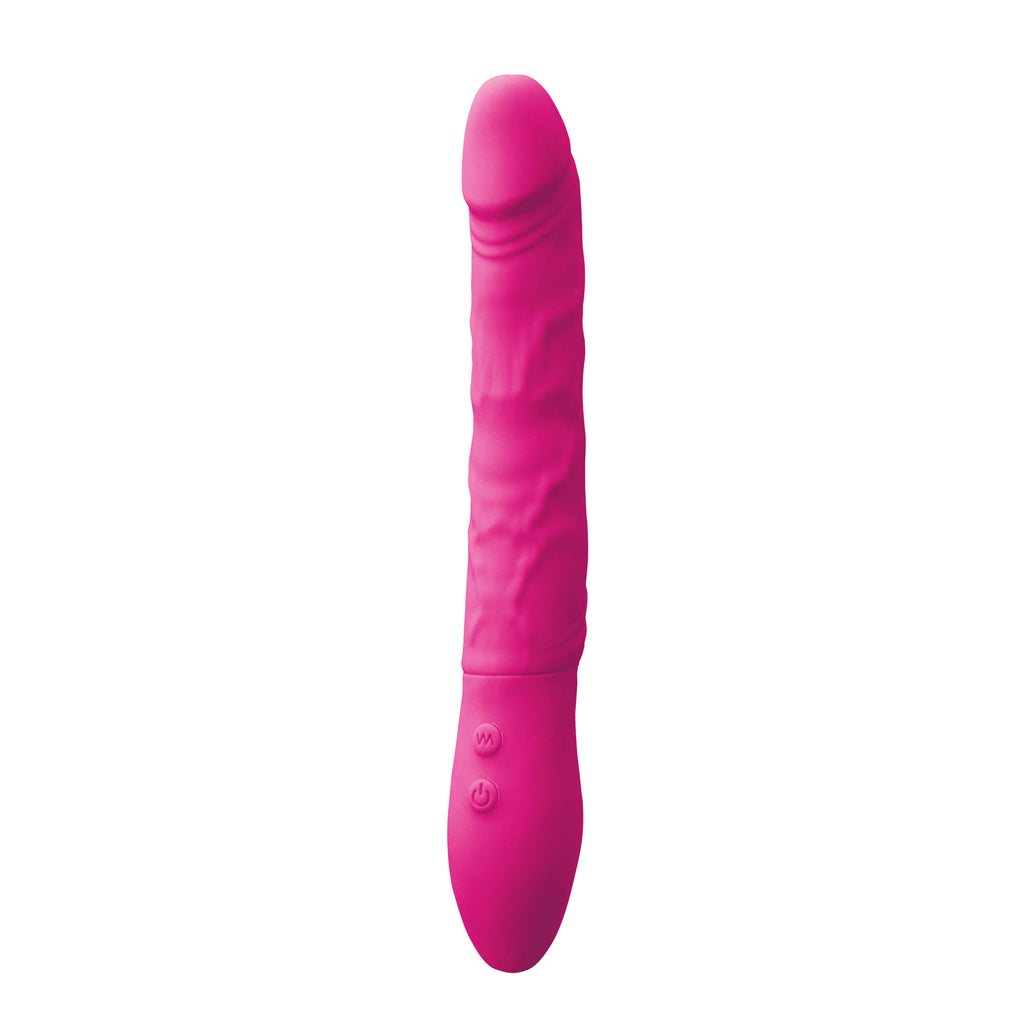 Inya Rechargeable Petite Twister Vibe Pink > Realistic Dildos and Vibes > Penis Vibrators 9 Inches, Female, NEWLY-IMPORTED, Penis Vibrators, Silicone - So Luxe Lingerie