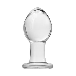 Crystal Premium Glass Medium Butt Plug > Anal Range > Butt Plugs 3 Inches, Both, Butt Plugs, Glass, NEWLY-IMPORTED - So Luxe Lingerie