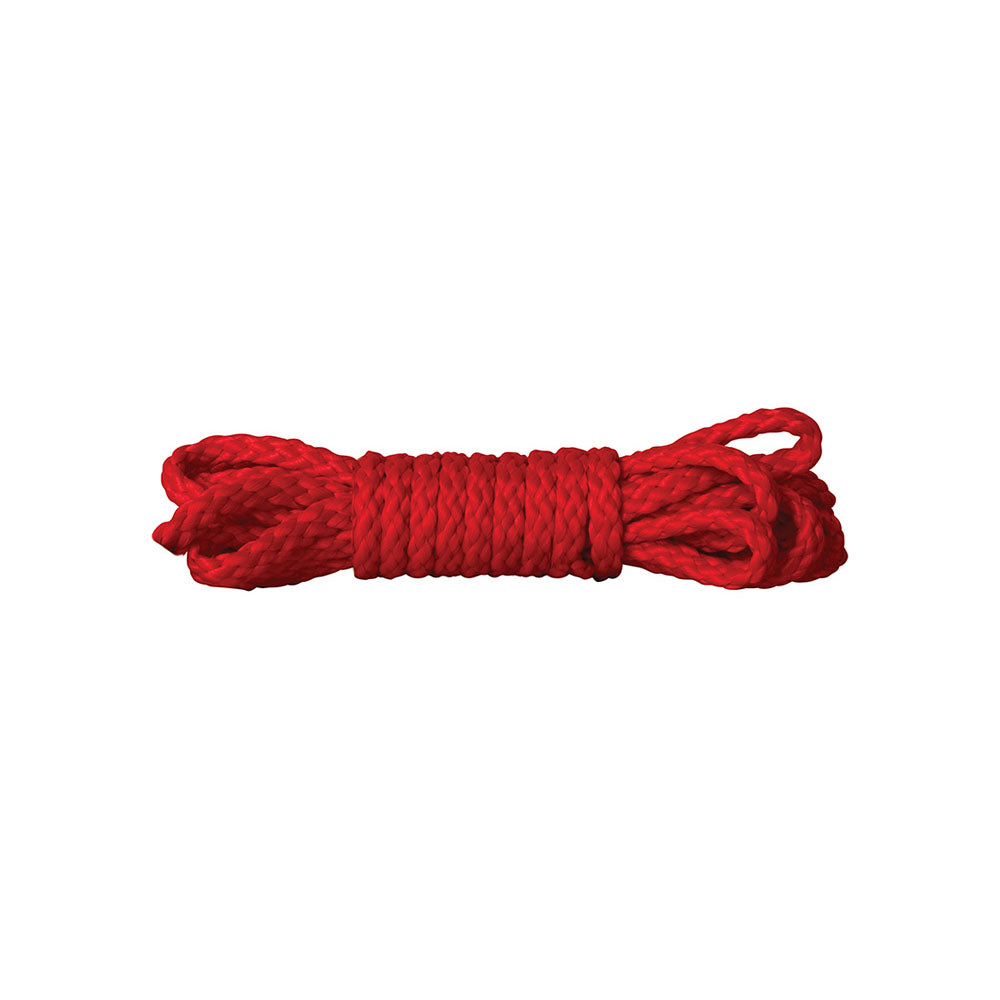 Ouch 1.5 Meters Kinbaku Mini Rope Red > Bondage Gear > Restraints 1.5 Meters, Both, NEWLY-IMPORTED, Nylon, Restraints - So Luxe Lingerie