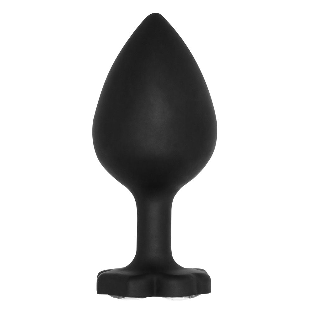 Ouch Extra Large Lucky Diamond Butt Plug > Anal Range > Butt Plugs 3.5 Inches, Both, Butt Plugs, NEWLY-IMPORTED, Silicone - So Luxe Lingerie