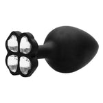 Load image into Gallery viewer, Ouch Extra Large Lucky Diamond Butt Plug &gt; Anal Range &gt; Butt Plugs 3.5 Inches, Both, Butt Plugs, NEWLY-IMPORTED, Silicone - So Luxe Lingerie
