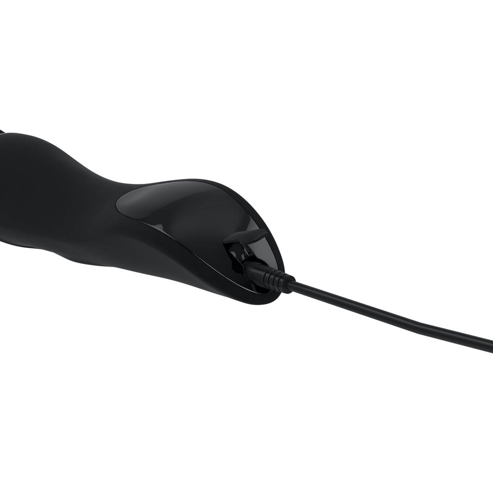 Wanachi Black Body Recharger Rechargeable Wand Sex Toys > Sex Toys For Ladies > Wand Massagers and Attachments 8.75 Inches, Both, NEWLY-IMPORTED, Silicone, Wand Massagers and Attachments - So
