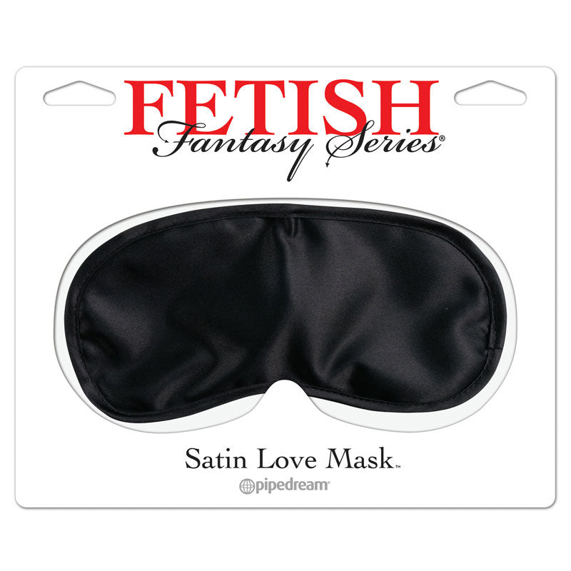 Fetish Fantasy Series Satin Love Mask Black Bondage Gear > Fetish Fantasy Series Both, Fetish Fantasy Series, NEWLY-IMPORTED, Satin - So Luxe Lingerie