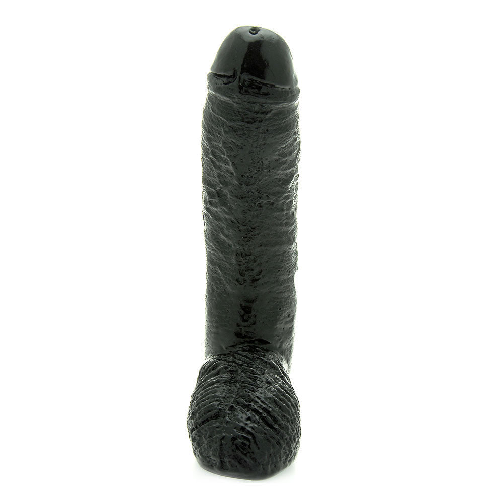 Basix 10 Inch Fat Boy Black Dildo Sex Toys > Realistic Dildos and Vibes > Realistic Dildos 10 Inches, Both, NEWLY-IMPORTED, Realistic Dildos, Rubber - So Luxe Lingerie