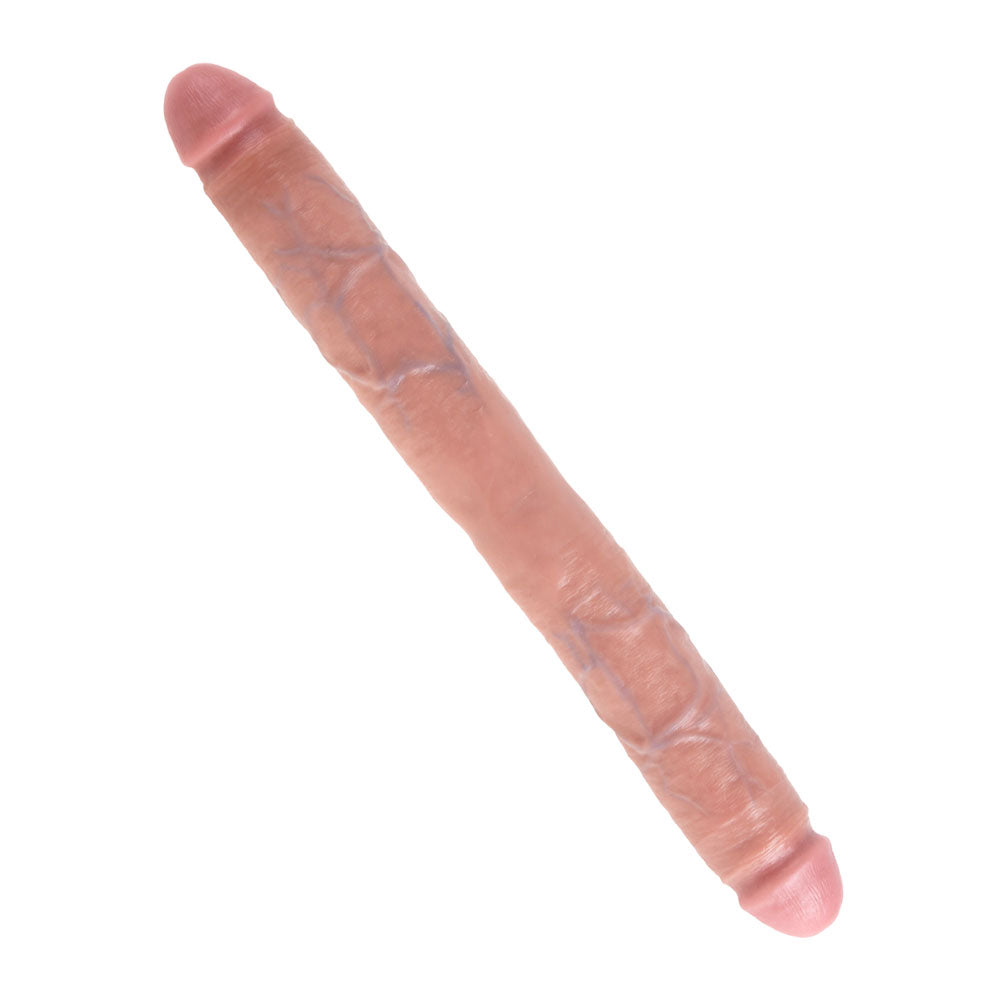 King Cock 16 Inch Thick Double Dildo flesh Sex Toys > Realistic Dildos and Vibes > Double Dildos 17 Inches, Both, Double Dildos, NEWLY-IMPORTED, PVC - So Luxe Lingerie