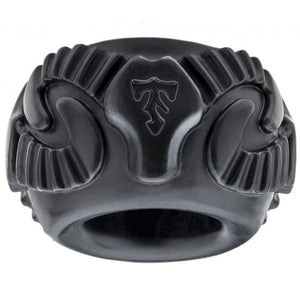 Perfect Fit Tribal Son Ram Ring 2 Pack Black Sex Toys > Sex Toys For Men > Love Rings Love Rings, Male, NEWLY-IMPORTED, Silicone - So Luxe Lingerie