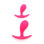 Load image into Gallery viewer, Copenhagen Pink Duo Anal Plug Set &gt; Anal Range &gt; Butt Plugs Both, Butt Plugs, NEWLY-IMPORTED, Silicone - So Luxe Lingerie
