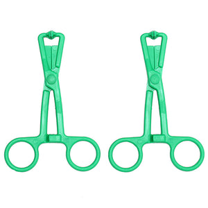 Green Scissor Nipple Clamps With Metal Chain Bondage Gear > Nipple Clamps 5 Inches, Both, NEWLY-IMPORTED, Nipple Clamps - So Luxe Lingerie