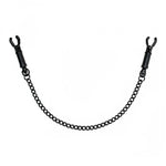 Load image into Gallery viewer, Black Metal Adjustable Nipple Clamps With Chain &gt; Bondage Gear &gt; Nipple Clamps 19 Inches, Both, Metal, NEWLY-IMPORTED, Nipple Clamps - So Luxe Lingerie
