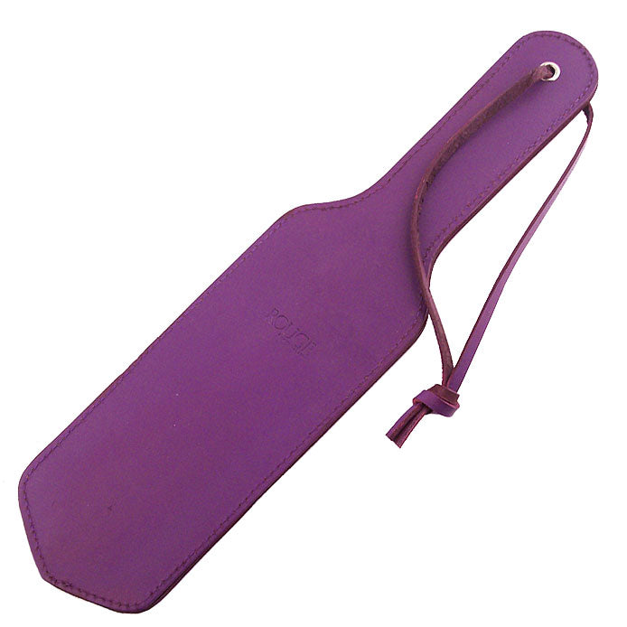 Rouge Garments Paddle Purple Bondage Gear > Paddles 13 Inches, Both, Leather, NEWLY-IMPORTED, Paddles - So Luxe Lingerie