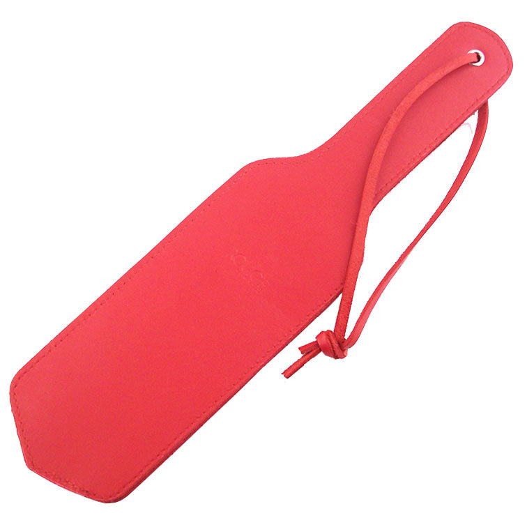 Rouge Garments Paddle Red Bondage Gear > Paddles 13 Inches, Both, Leather, NEWLY-IMPORTED, Paddles - So Luxe Lingerie