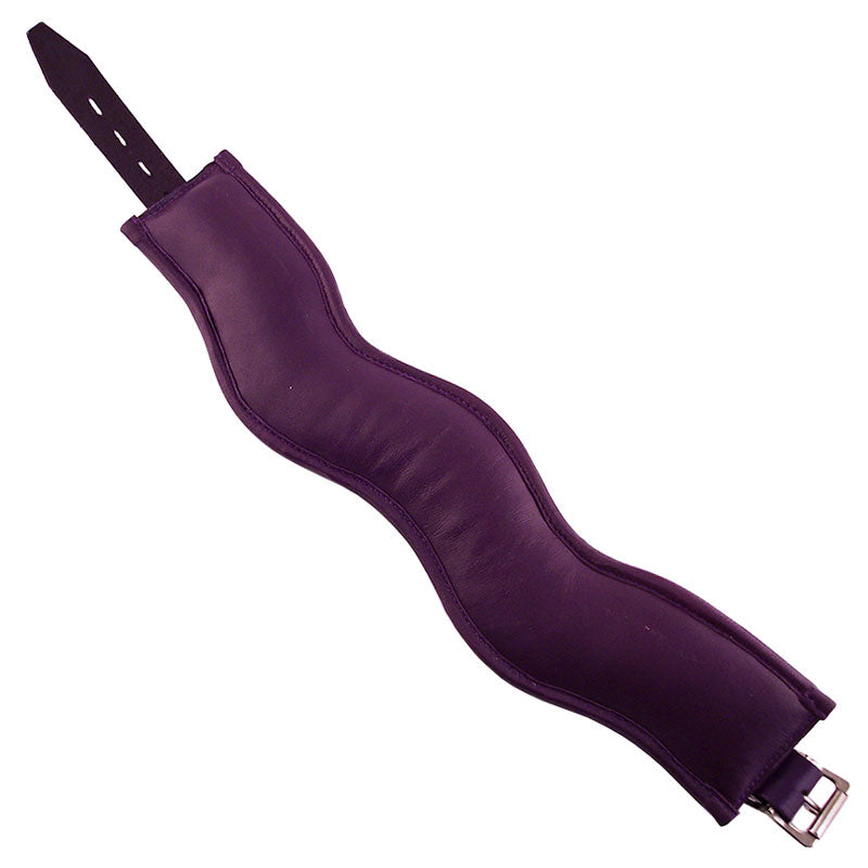 Rouge Garments Purple Padded Posture Collar Bondage Gear > Collars 16.5 Inches, Both, Collars, Leather, NEWLY-IMPORTED - So Luxe Lingerie