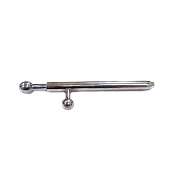 Rouge Stainless Steel Key Urethral Plug 93mm Bondage Gear > Cock and Ball Bondage 3.5 Inches, Cock and Ball Bondage, Male, Metal, NEWLY-IMPORTED - So Luxe Lingerie