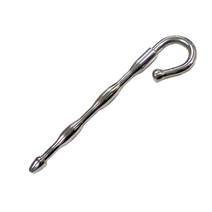 Rouge Stainless Steel Wave Urethral Plug Bondage Gear > Cock and Ball Bondage 3.9 Inches, Cock and Ball Bondage, Male, NEWLY-IMPORTED, Stainess Steel - So Luxe Lingerie