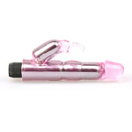 Load image into Gallery viewer, Waves Of Pleasure Crystal Pink Rabbit Vibrator &gt; Sex Toys For Ladies &gt; Bunny Vibrators 8.5 Inches, Bunny Vibrators, Female, Jelly, NEWLY-IMPORTED - So Luxe Lingerie
