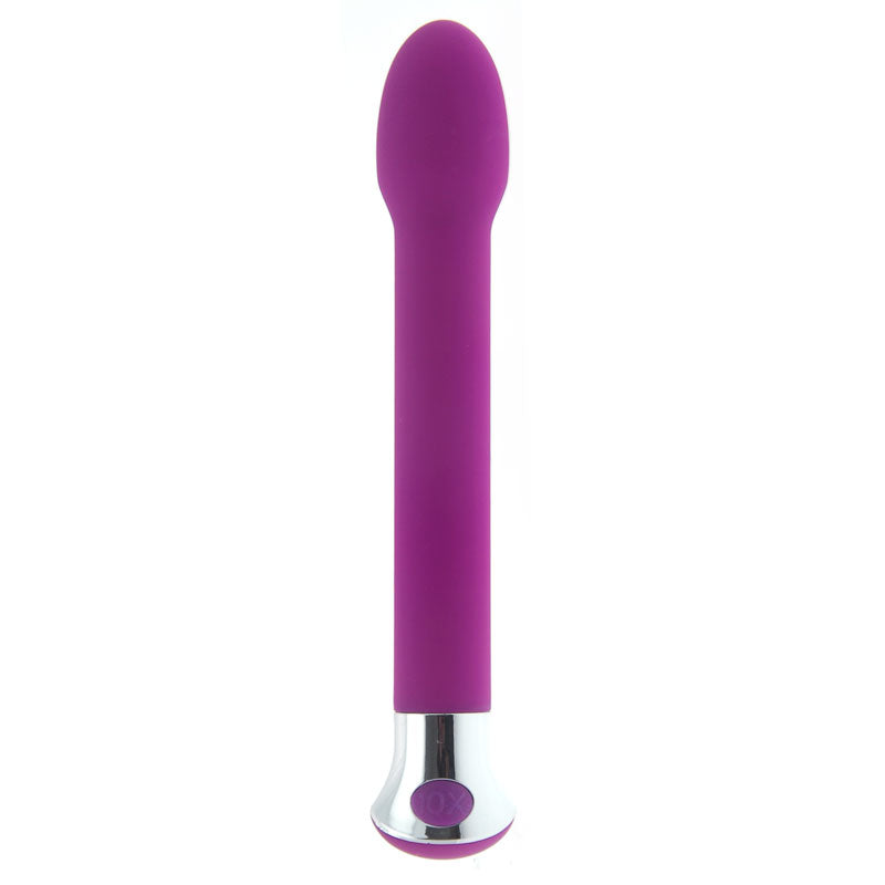 10 Function Risque Tulip Vibrator Sex Toys > Sex Toys For Ladies > Standard Vibrators 6.75 Inches, Female, NEWLY-IMPORTED, Smooth Coated Plastic, Standard Vibrators - So Luxe Lingerie