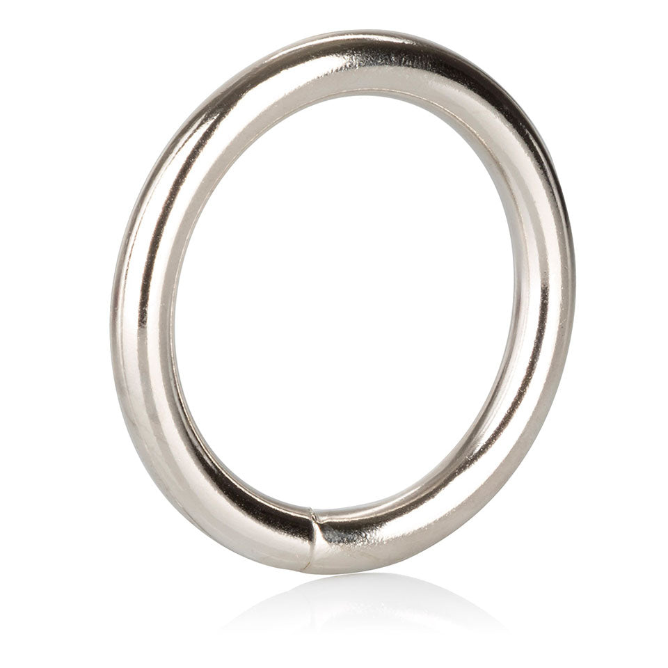 Medium Silver Cock Ring Sex Toys > Sex Toys For Men > Love Rings Love Rings, Male, Metal, NEWLY-IMPORTED - So Luxe Lingerie