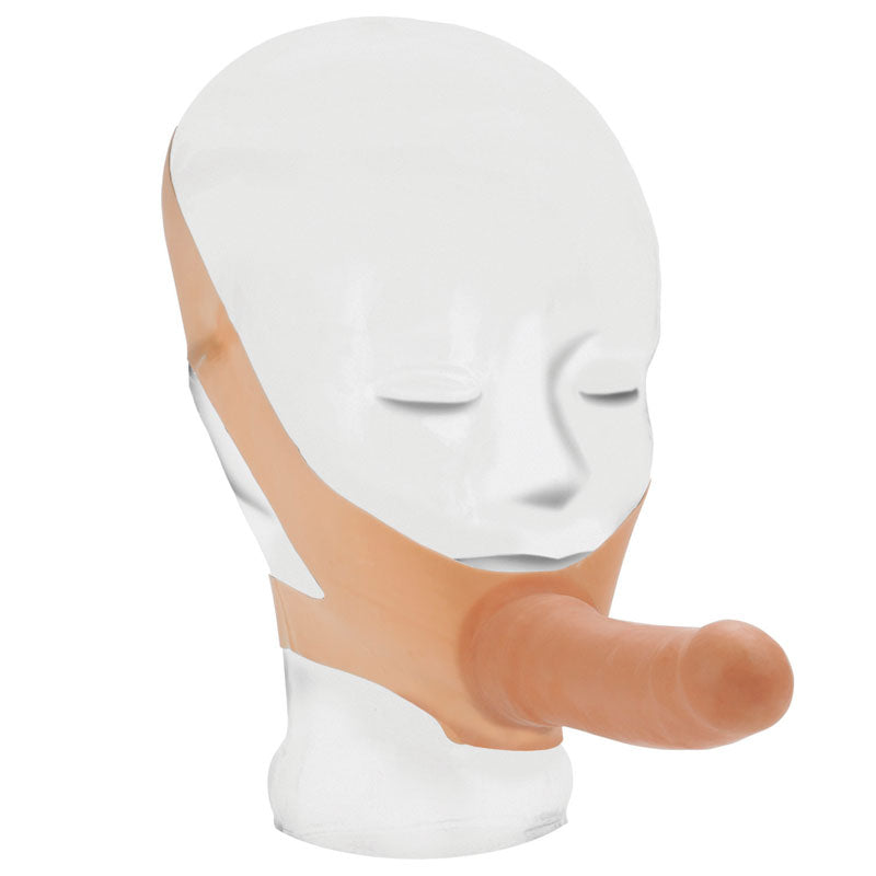 The Accommodator Face Strap On Dildo Flesh Sex Toys > Realistic Dildos and Vibes > Strap on Dildo Both, Latex, NEWLY-IMPORTED, Strap  One Size, Strap on Dildo - So Luxe Lingerie