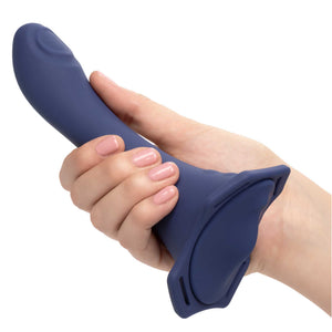 Her Royal Harness Me2 Thumper Strap On With Rechargeable Vibe > Realistic Dildos and Vibes > Strap on Dildo 6.5 Inches, Both, NEWLY-IMPORTED, Silicone, Strap on Dildo - So Luxe Lingerie