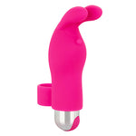 Load image into Gallery viewer, Intimate Play Pink Rechargeable Bunny Finger Vibrator &gt; Sex Toys For Ladies &gt; Finger Vibrators 4 Inches, Female, Finger Vibrators, NEWLY-IMPORTED, Silicone - So Luxe Lingerie

