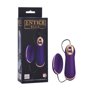 Entice Ella Remote Control Waterproof Bullet Sex Toys > Sex Toys For Ladies > Remote Control Toys 2.5 Inches, Both, NEWLY-IMPORTED, Plastic, Remote Control Toys - So Luxe Lingerie