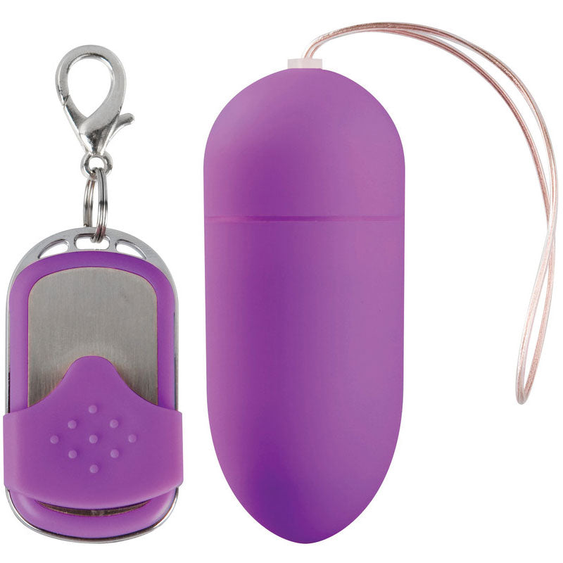 10 Speed Remote Vibrating Egg BIG Purple Sex Toys > Sex Toys For Ladies > Remote Control Toys 3 Inches, Both, NEWLY-IMPORTED, Plastic, Remote Control Toys - So Luxe Lingerie