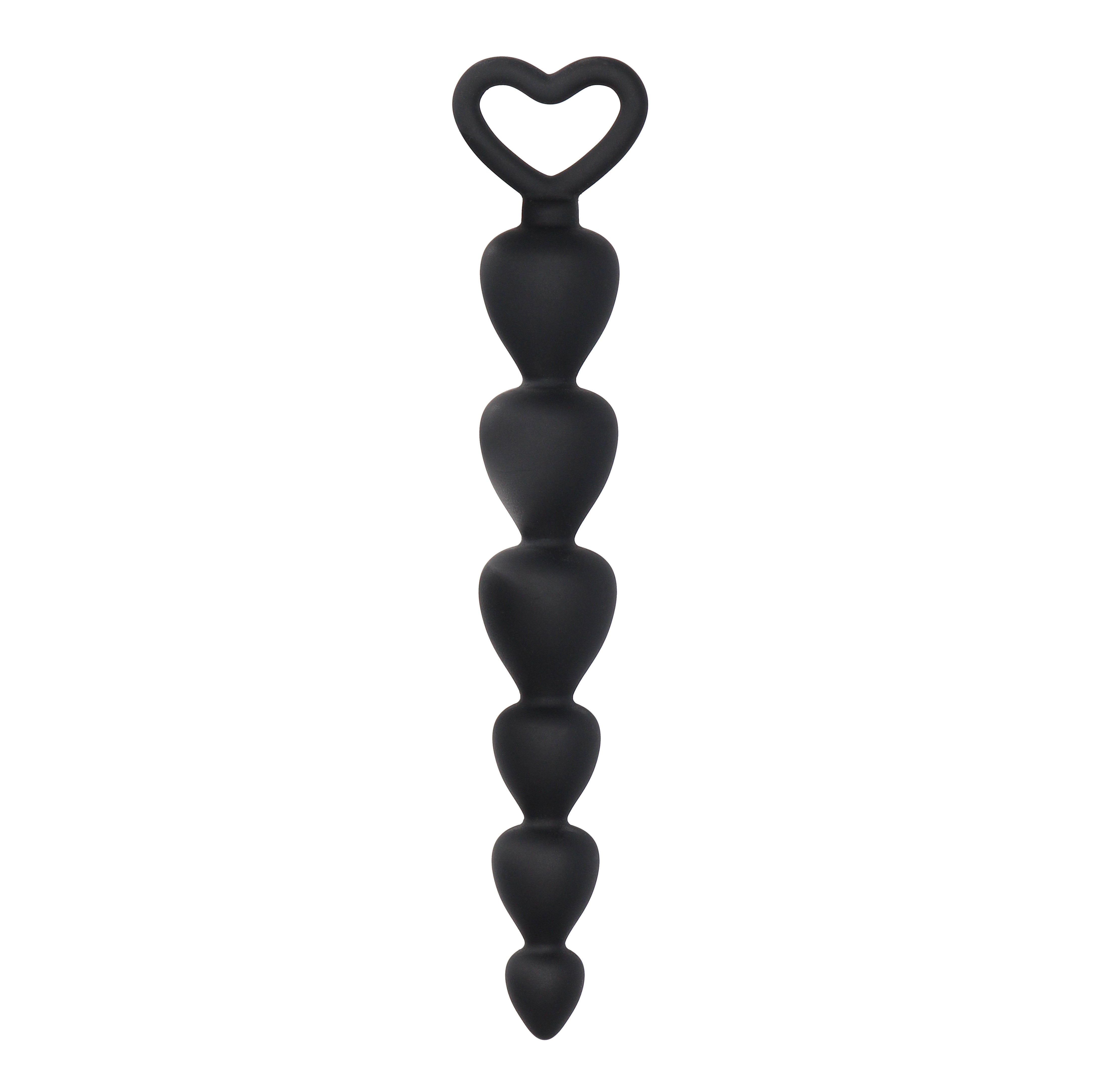 Black Silicone Anal Beads > Anal Range > Anal Beads 6.6 Inches, Anal Beads, Both, NEWLY-IMPORTED, Silicone - So Luxe Lingerie