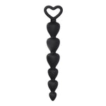 Load image into Gallery viewer, Black Silicone Anal Beads &gt; Anal Range &gt; Anal Beads 6.6 Inches, Anal Beads, Both, NEWLY-IMPORTED, Silicone - So Luxe Lingerie
