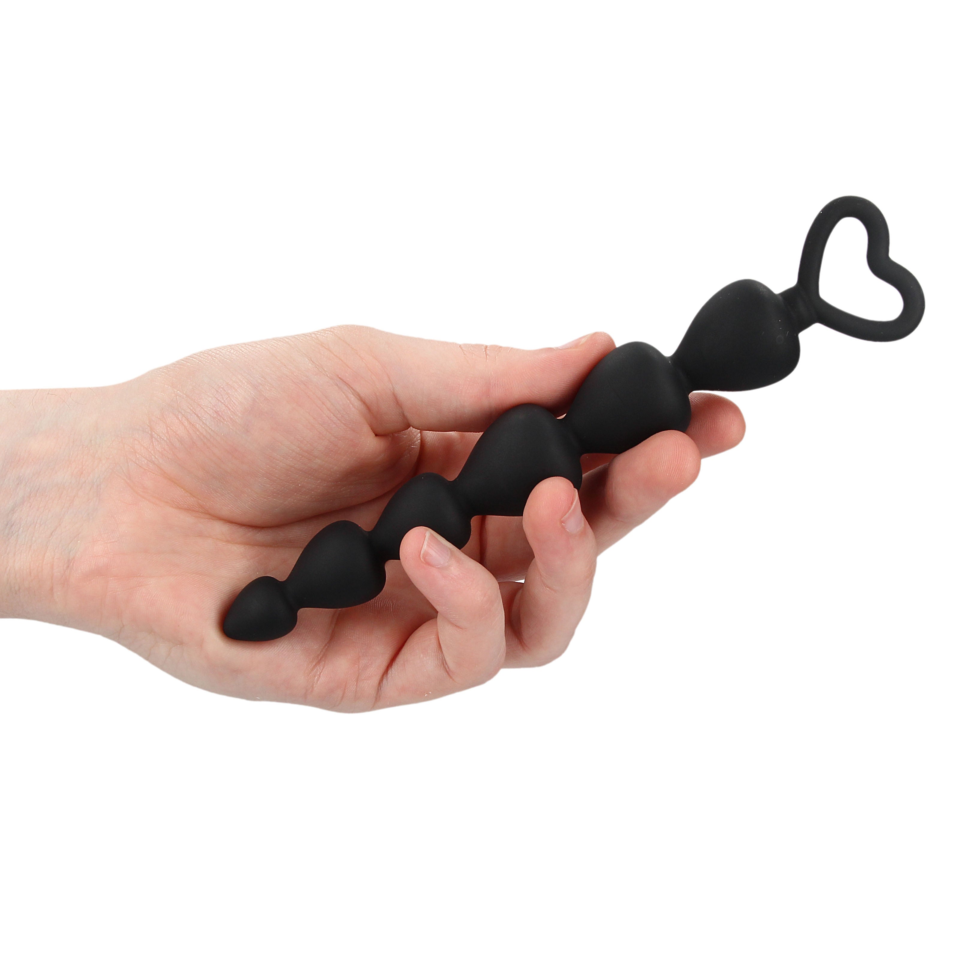 Black Silicone Anal Beads > Anal Range > Anal Beads 6.6 Inches, Anal Beads, Both, NEWLY-IMPORTED, Silicone - So Luxe Lingerie