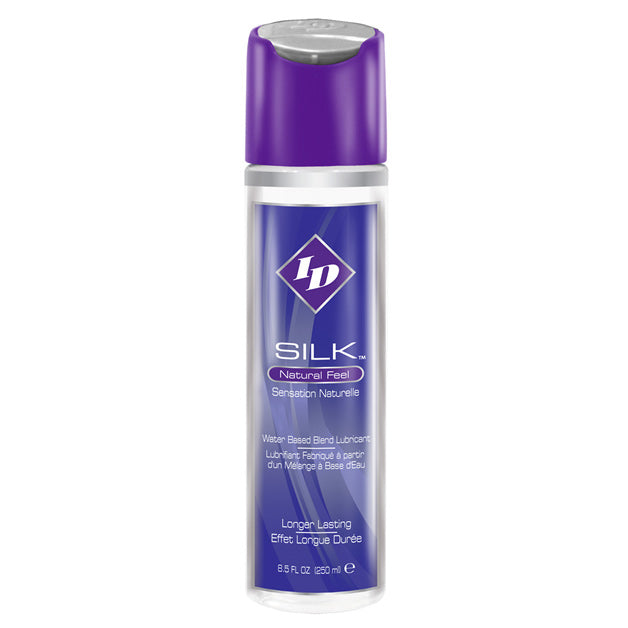 ID Silk Natural Feel Water Based Lubricant 8.5floz/250mls Relaxation Zone > Lubricants and Oils 8.5floz/250mls, Both, Lubricants and Oils, NEWLY-IMPORTED - So Luxe Lingerie