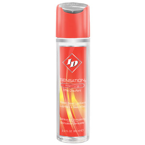 ID Sensation Warming Liquid Lubricant 2.2 oz Relaxation Zone > Lubricants and Oils Both, Lubricants and Oils, NEWLY-IMPORTED - So Luxe Lingerie
