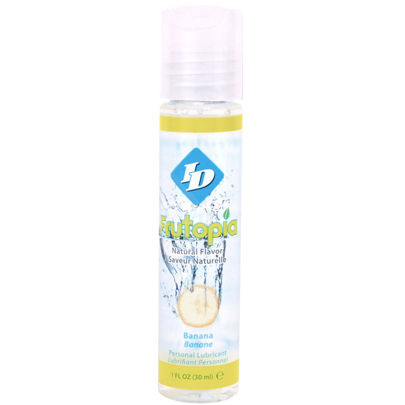 ID Frutopia Personal Lubricant Banana 1 oz Relaxation Zone > Flavoured Lubricants and Oils Both, Flavoured Lubricants and Oils, NEWLY-IMPORTED - So Luxe Lingerie