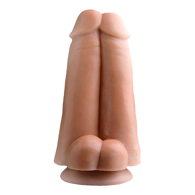 Tom Of Finland Dual Dicks Dildo Sex Toys > Other Dildos 9.25 Inches, Both, NEWLY-IMPORTED, Other Dildos - So Luxe Lingerie