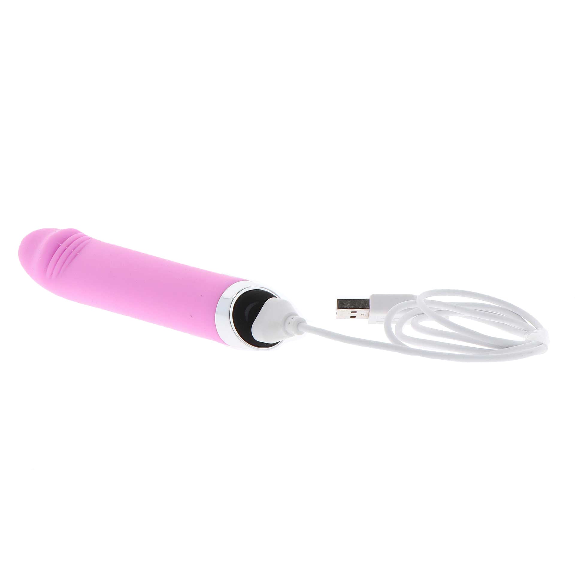 Smile Love Me Forever Pink Mini Vibe > Sex Toys For Ladies > Mini Vibrators 5.7 inch, Female, Mini Vibrators, NEWLY-IMPORTED, Silicone - So Luxe Lingerie