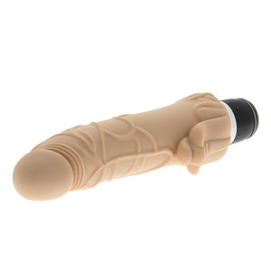 Classic Silicone Penis Vibrator with Clit Stim Sex Toys > Realistic Dildos and Vibes > Penis Vibrators 8.25 Inches, Female, NEWLY-IMPORTED, Penis Vibrators, Silicone - So Luxe Lingerie