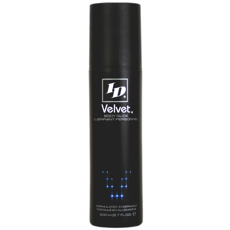 ID Velvet 6.7oz Lubricant Relaxation Zone > Lubricants and Oils Both, Lubricants and Oils, NEWLY-IMPORTED - So Luxe Lingerie
