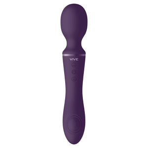 Vive Enora Double Ended Rechargeable Wand > Sex Toys For Ladies > Wand Massagers and Attachments 8.5 Inches, Female, NEWLY-IMPORTED, Silicone, Wand Massagers and Attachments - So Luxe Lingeri