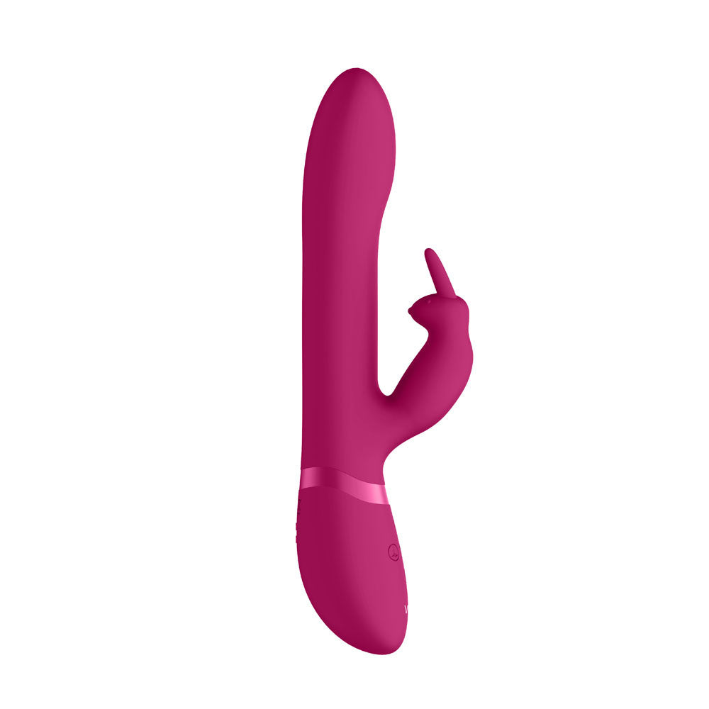 Vive Amoris Pink Rabbit Vibrator With Stimulating Beads > Sex Toys For Ladies > Bunny Vibrators 9.1 Inches, Bunny Vibrators, Female, NEWLY-IMPORTED, Silicone - So Luxe Lingerie