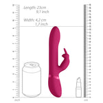 Load image into Gallery viewer, Vive Amoris Pink Rabbit Vibrator With Stimulating Beads &gt; Sex Toys For Ladies &gt; Bunny Vibrators 9.1 Inches, Bunny Vibrators, Female, NEWLY-IMPORTED, Silicone - So Luxe Lingerie

