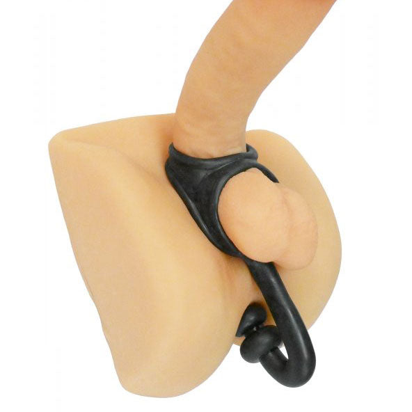 The Tower Cock Ring Erection Enhancer And Butt Plug Anal Range > Anal Probes 4.38 Inches, Anal Probes, Male, NEWLY-IMPORTED, Rubber - So Luxe Lingerie