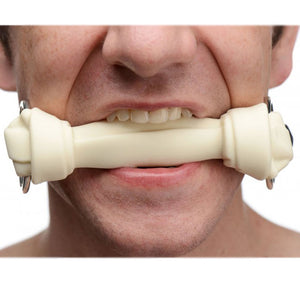 Silicone Dog Bone Gag Bondage Gear > Gags and Bits Both, Gags and Bits, NEWLY-IMPORTED, Silicone - So Luxe Lingerie