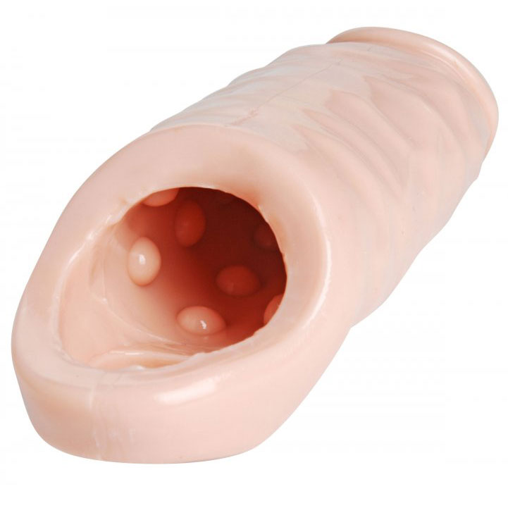 Really Ample Penis Enhancer XL Flesh Sex Toys > Sex Toys For Men > Penis Extenders 9 Inches, Both, NEWLY-IMPORTED, Penis Extenders, Rubber - So Luxe Lingerie